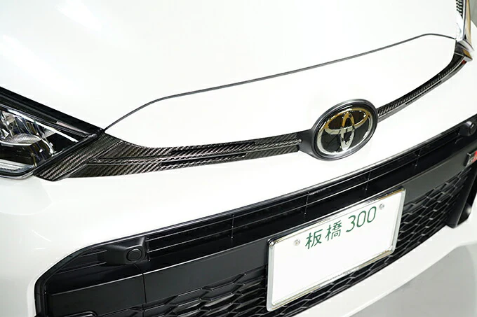 TOYOTA GR YARIS【Type：SERIES 10】Drycarbon front upper duct cover 2pcs/st695【for RHD&LHD】 - Image 2