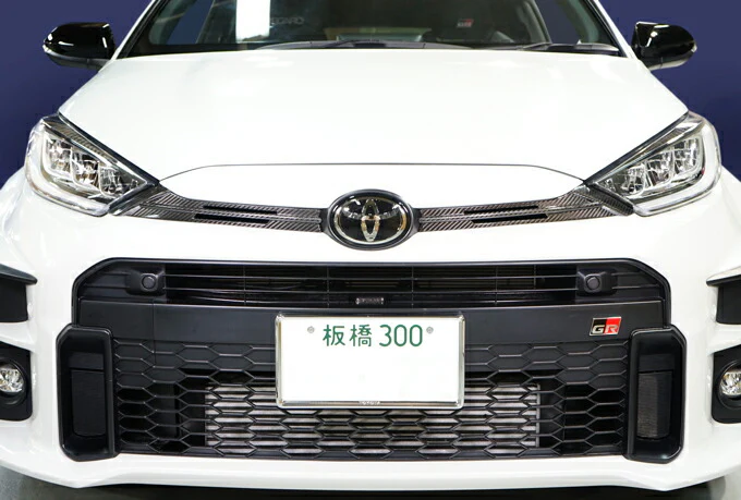 TOYOTA GR YARIS【Type：SERIES 10】Drycarbon front upper duct cover 2pcs/st695【for RHD&LHD】 - Image 4