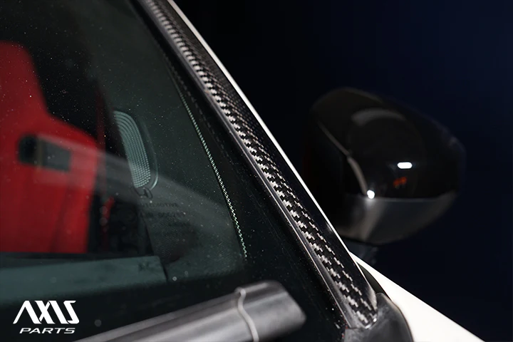 HONDA CIVIC/CIVIC Type R 【Type：FL】Drycarbon A pillar cover 2pcs/st957【for RHD&LHD】 - Image 4