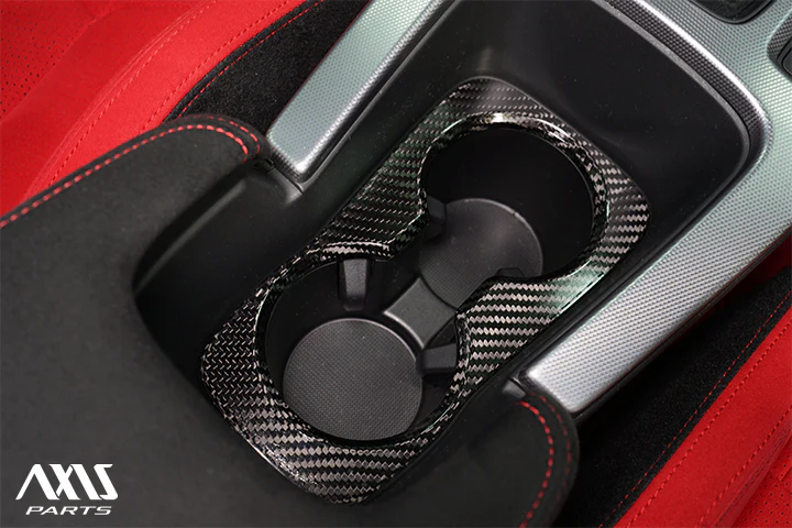 HONDA CIVIC/CIVIC Type R 【Type：FL】Drycarbon Front drink holder cover/st959【for RHD&LHD】 - Image 3
