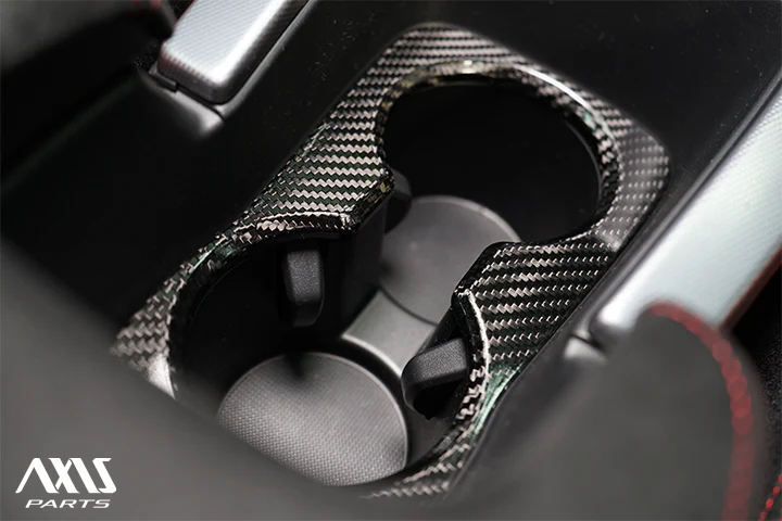 HONDA CIVIC/CIVIC Type R 【Type：FL】Drycarbon Front drink holder cover/st959【for RHD&LHD】 - Image 6