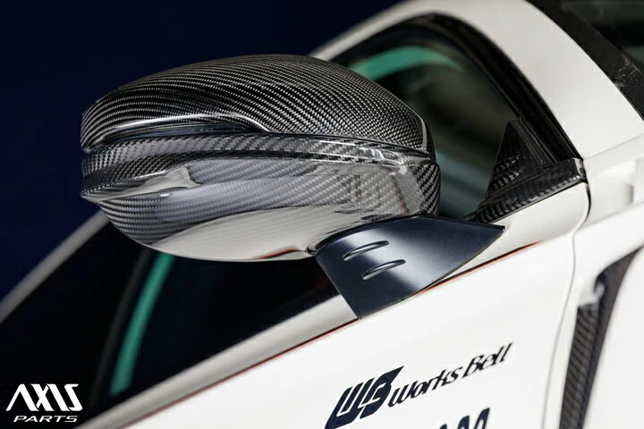 HONDA CIVIC/CIVIC Type R 【Type:FL】Drycarbon lower mirror cover 2pcs/st1132【for RHD&LHD】 - Image 3