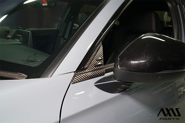 HONDA CIVIC/CIVIC Type R 【Type:FL】Drycarbon Side A-pillar cover 2pcs/st958【for RHD&LHD】 - Image 6
