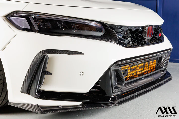HONDA CIVIC Type R 【Type:FL5】Drycarbon Front duct cover 2pcs/st1138【for RHD/LHD】 - Image 2