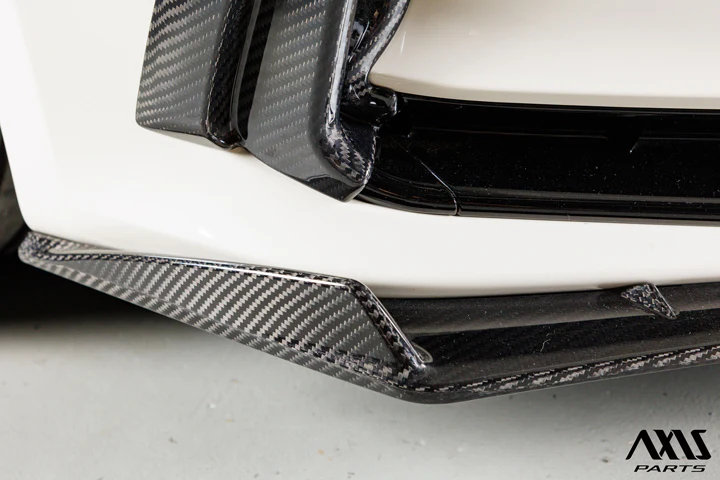HONDA CIVIC Type R 【Type:FL5】Drycarbon front lip cover 3pcs/st1134【for RHD/LHD】 - Image 4