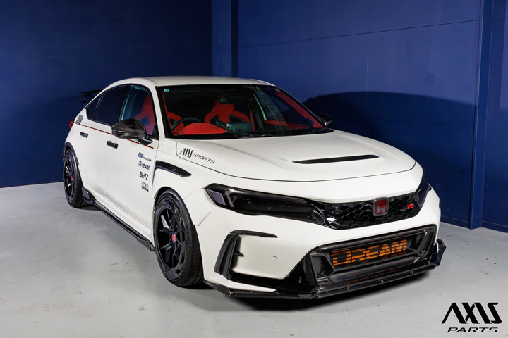 HONDA CIVIC Type R 【Type:FL5】Drycarbon front lip cover 3pcs/st1134【for RHD/LHD】 - Image 7