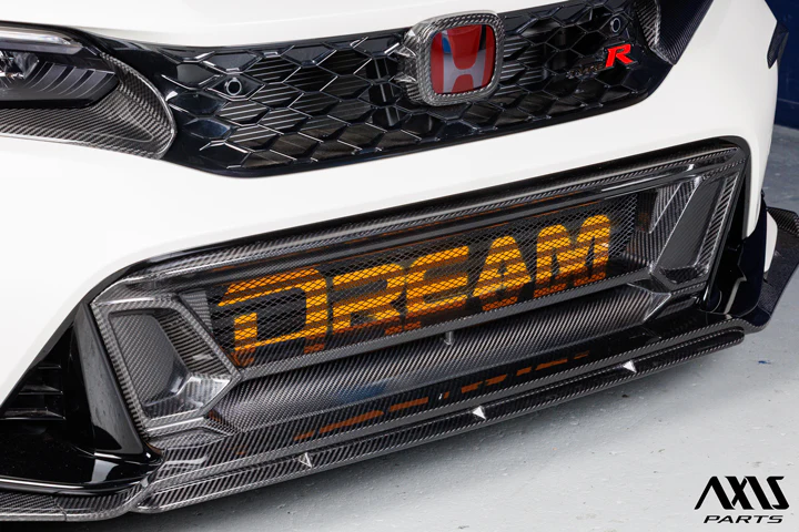 HONDA CIVIC Type R 【Type：FL5】Drycarbon Front lower grill cover 2pcs/st1141【for RHD/LHD】 - Image 3