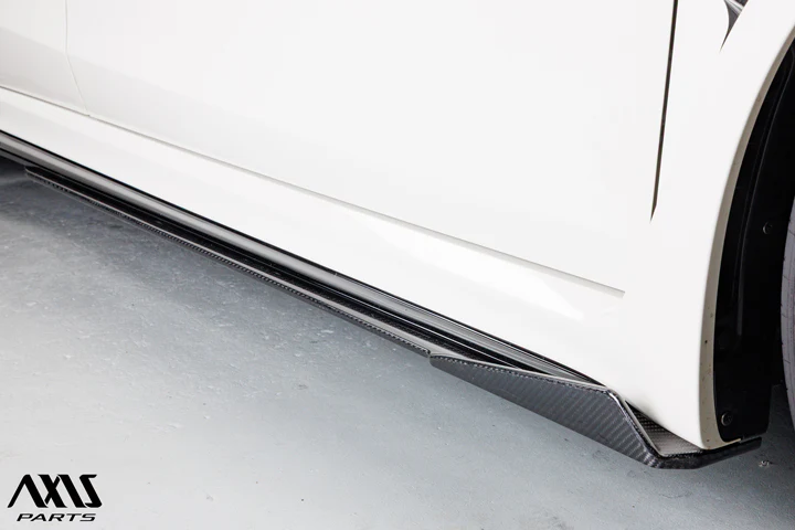 HONDA CIVIC Type R 【Type:FL5】Drycarbon Front side skirt cover 2pcs/st1133【for RHD/LHD】 - Image 2