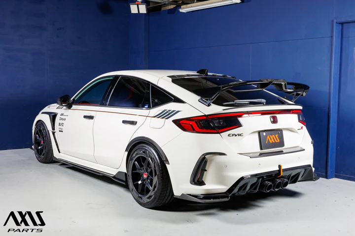 HONDA CIVIC Type R 【Type:FL5】Drycarbon Front side skirt cover 2pcs/st1133【for RHD/LHD】 - Image 5