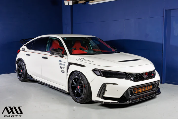 HONDA CIVIC Type R 【Type:FL5】Drycarbon Front side skirt cover 2pcs/st1133【for RHD/LHD】 - Image 6