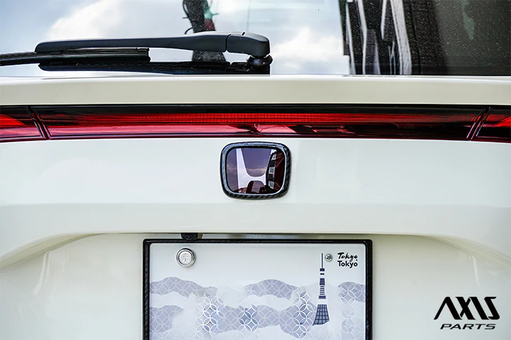 HONDA CIVIC Type R 【Type:FL5】Drycarbon rear emblem cover/st1127【for RHD/LHD】 - Image 4