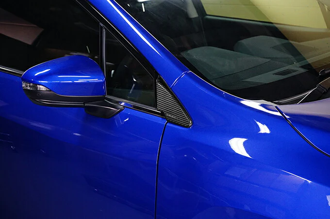 SUBARU WRX S4【Type：VB】Drycarbon A-pillar cover 2pcs /st645【for RHD&LHD】 - Image 4