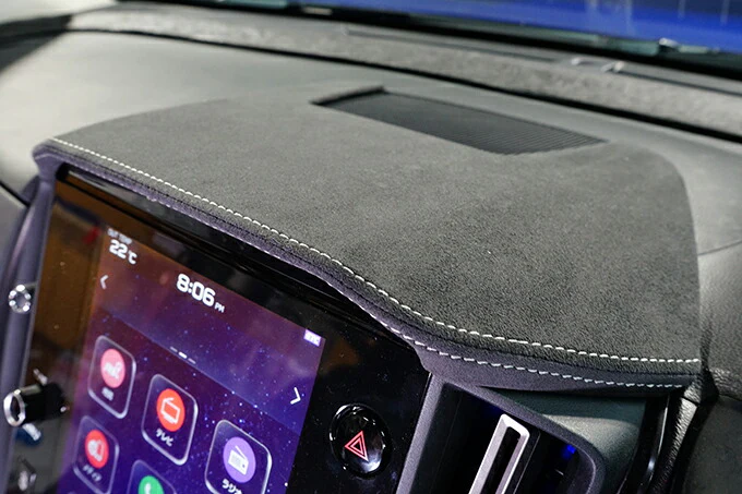 SUBARU WRX S4【Type：VB】LEVORG【Type：VN】CROSSTREK/IMPREZA【Type：GU】Toray ultrasuede specifications  Center information display hood /st693thusab【for LHD】 - Image 8