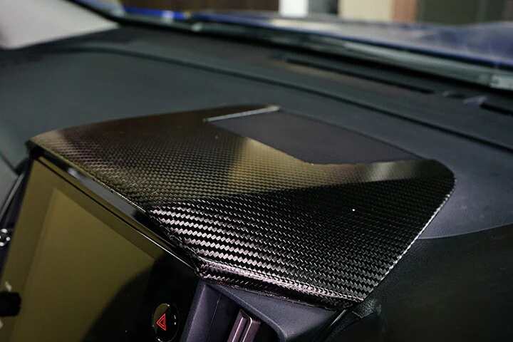 SUBARU WRX S4【Type：VB】LEVORG【Type：VN】CROSSTREK/IMPREZA【Type：GU】Drycarbon  Center information display hood /st693usa【for LHD】 - Image 4
