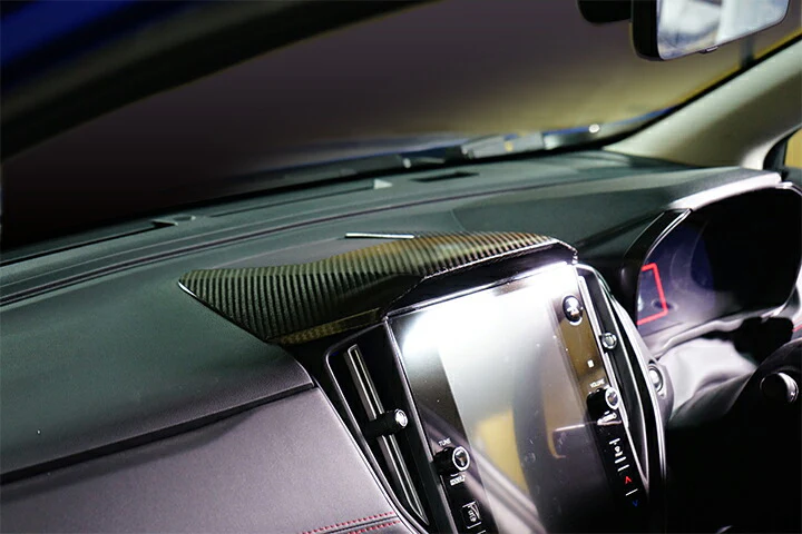 SUBARU WRX S4【Type：VB】LEVORG【Type：VN】CROSSTREK/IMPREZA【Type：GU】Drycarbon  Center information display hood /st693usa【for LHD】 - Image 5