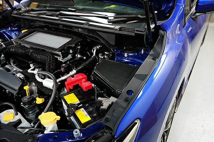 SUBARU WRX S4【Type：VB】Drycarbon fuse box cover 1pcs /st673【for RHD&LHD】 - Image 3