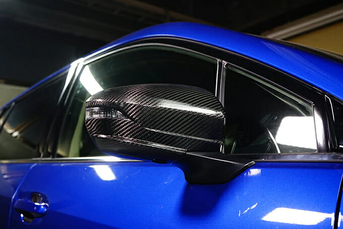 SUBARU WRX S4【Type：VB】Drycarbon side mirror cover type-1 2pcs/st648【for RHD】 - Image 3