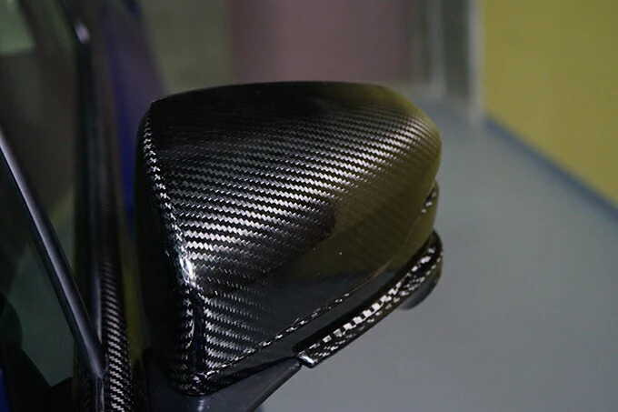 SUBARU WRX S4【Type：VB】Drycarbon side mirror cover type-1 2pcs/st648【for RHD】 - Image 4