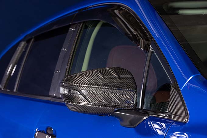 SUBARU WRX S4【Type:VB】Drycarbon side mirror cover type-2 2pcs/st679【for RHD】 - Image 2