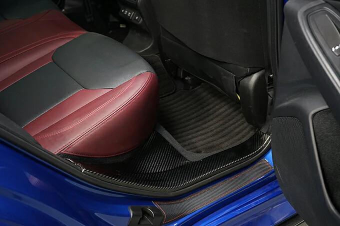 SUBARU WRX S4【Type：VB】Drycarbon rear scuff plate cover 2pcs / st689【for RHD&LHD】 - Image 2