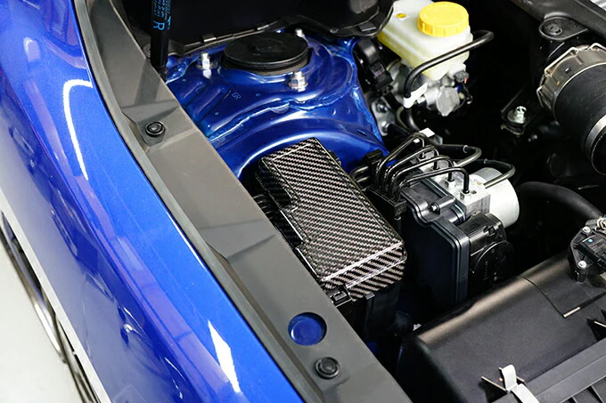 SUBARU WRX S4【Type:VB】Drycarbon relay box cover 1pcs /st674【for RHD&LHD】 - Image 2