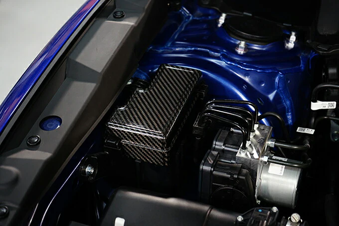 SUBARU WRX S4【Type:VB】Drycarbon relay box cover 1pcs /st674【for RHD&LHD】 - Image 3