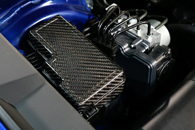 SUBARU WRX S4【Type:VB】Drycarbon relay box cover 1pcs /st674【for RHD&LHD】 - Image 4