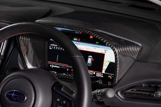 SUBARU WRX S4【Type：VB】Drycarbon meter inner hood 1pcs /st643【for RHD】 - Image 3