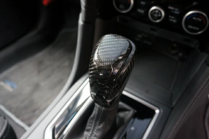 SUBARU WRX S4【Type：VB】FORESTER【Type：SK】Drycarbon shift knob cover 2pcs /st348【for RHD&LHD】 - Image 3