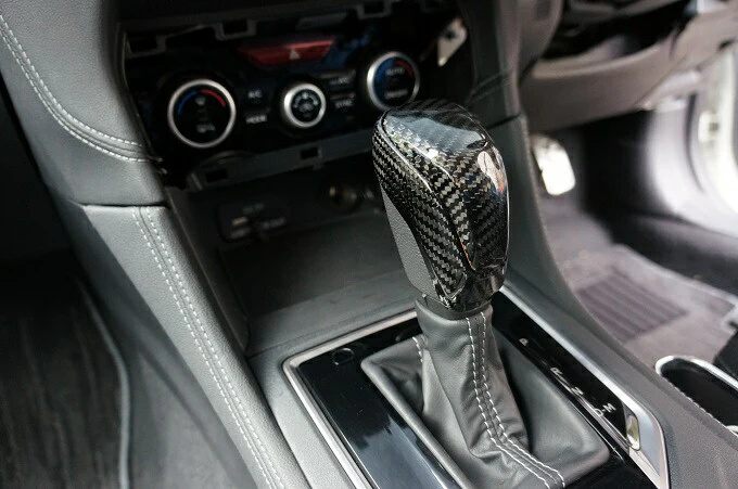 SUBARU WRX S4【Type：VB】FORESTER【Type：SK】Drycarbon shift knob cover 2pcs /st348【for RHD&LHD】 - Image 4