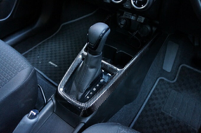 SUZUKI SWIFT SPORTS【Type：ZC33S】Drycarbon shift panel cover 1pcs / st374【for RHD/LHD】 - Image 2
