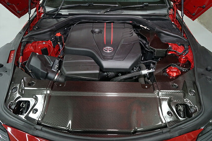 TOYOTA SUPRA 【Type：DB#2】Drycarbon ECU cover 1pcs/st636【for RHD&LHD】 - Image 5