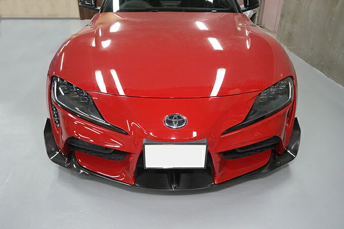 TOYOTA SUPRA 【Type:DB#2】Drycarbon front lip 3pcs/st627th【for RHD&LHD】 - Image 6