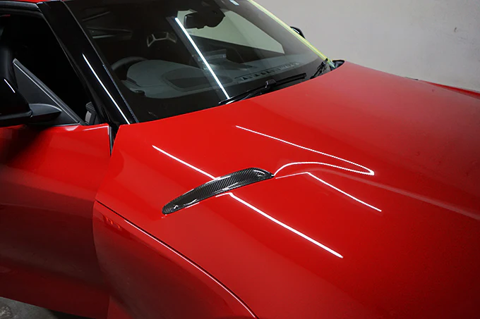 TOYOTA SUPRA【Type：DB#2】Drycarbon engine hood duct cover 2pcs/st552【for RHD&LHD】 - Image 6