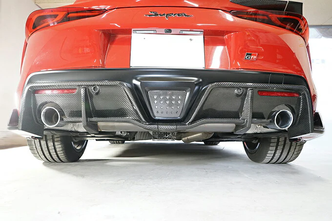 TOYOTA SUPRA 【Type：DB#2】Drycarbon rear bumper cover 3pcs/st607【for RHD&LHD】 - Image 3