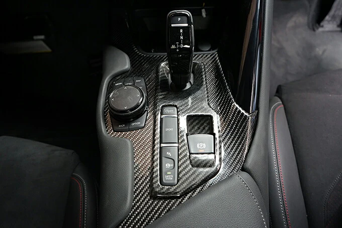 TOYOTA SUPRA 【Type：DB#2】Drycarbon shift panel cover 1pcs/st608th【for RHD&LHD】 - Image 4