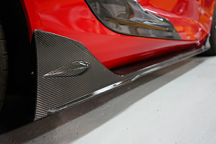 TOYOTA SUPRA 【Type：DB#2】Drycarbon side skirt 6pcs/st610th【for RHD&LHD】 - Image 3