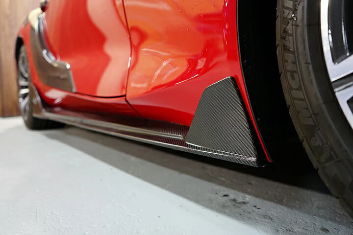 TOYOTA SUPRA 【Type：DB#2】Drycarbon side skirt 6pcs/st610th【for RHD&LHD】 - Image 4