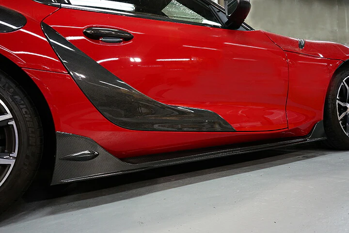 TOYOTA SUPRA 【Type：DB#2】Drycarbon side skirt 6pcs/st610th【for RHD&LHD】 - Image 6