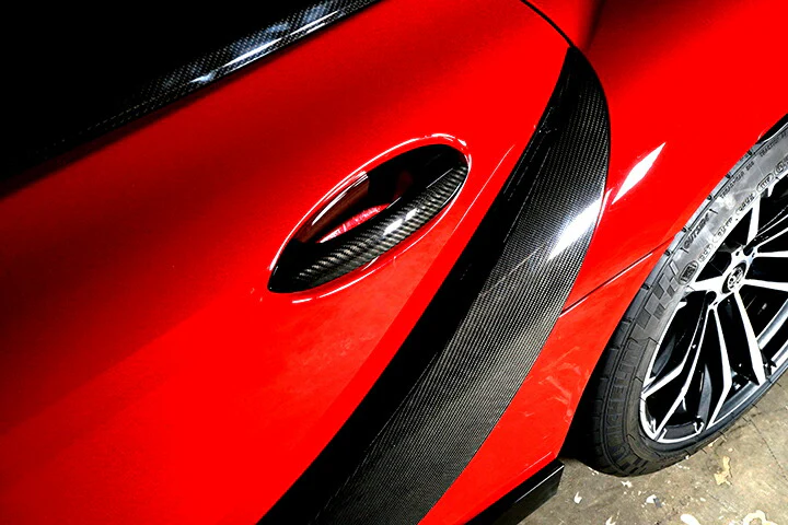 TOYOTA SUPRA 【Type：DB#2】Drycarbon door handle cover 2pcs/st531th【for RHD&LHD】 - Image 6