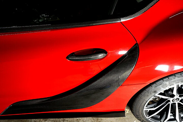 TOYOTA SUPRA 【Type：DB#2】Drycarbon door handle cover 2pcs/st531th【for RHD&LHD】 - Image 7