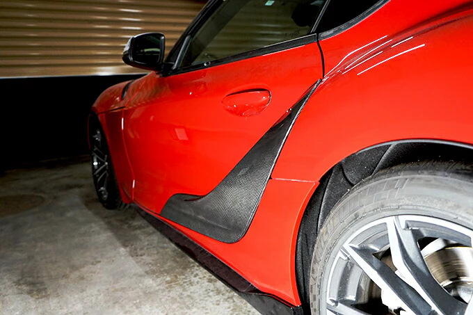 TOYOTA SUPRA 【Type：DB#2】Drycarbon door outer panel cover 2pcs/st556【for RHD&LHD】 - Image 2