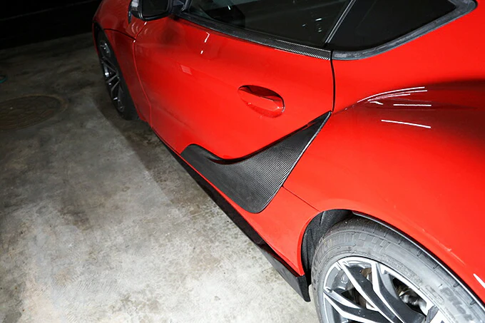 TOYOTA SUPRA 【Type：DB#2】Drycarbon door outer panel cover 2pcs/st556【for RHD&LHD】 - Image 3