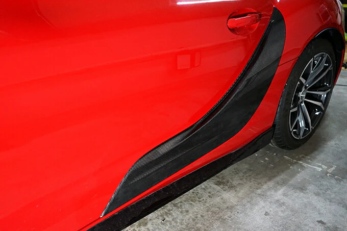 TOYOTA SUPRA 【Type：DB#2】Drycarbon door outer panel cover 2pcs/st556【for RHD&LHD】 - Image 4