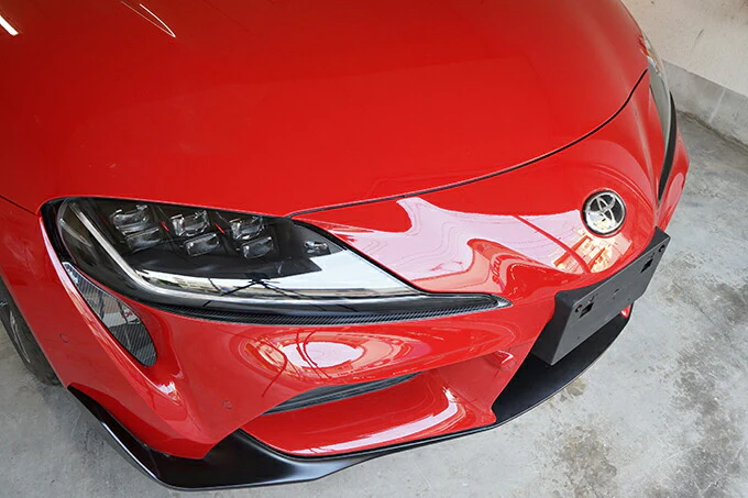 TOYOTA SUPRA 【Type：DB#2】Drycarbon headlight eyeline 2pcs/st573【for RHD&LHD】 - Image 3