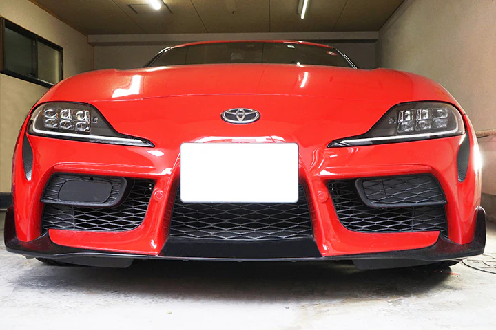 TOYOTA SUPRA【Type:DB#2】Drycarbon front bumper duct cover 2pcs/st555th【for RHD&LHD】 - Image 6