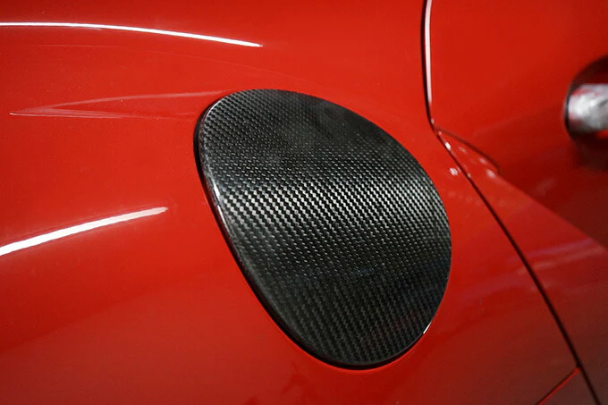 TOYOTA SUPRA 【Type：DB#2】Drycarbon fuel lid cover 1pcs/ st569th【for RHD&LHD】 - Image 4