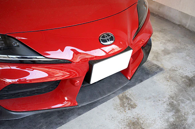 TOYOTA SUPRA 【Type：DB#2】Drycarbon license plate mount 1pcs/st596【for RHD】 - Image 5
