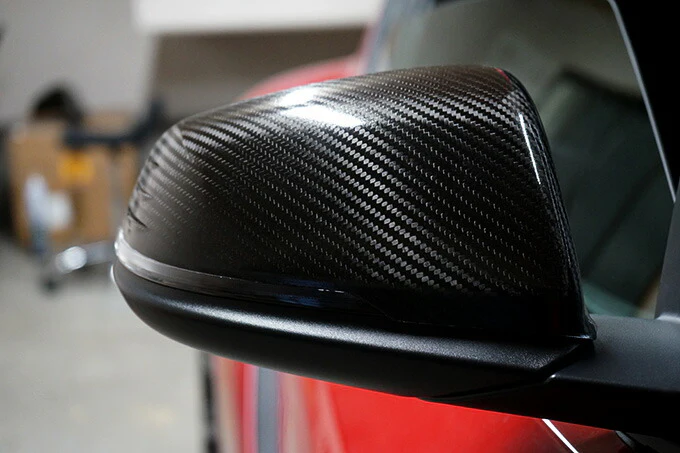 TOYOTA SUPRA 【Type：DB#2】Drycarbon side mirror cover 2pcs/ st572th【for RHD&LHD】 - Image 5