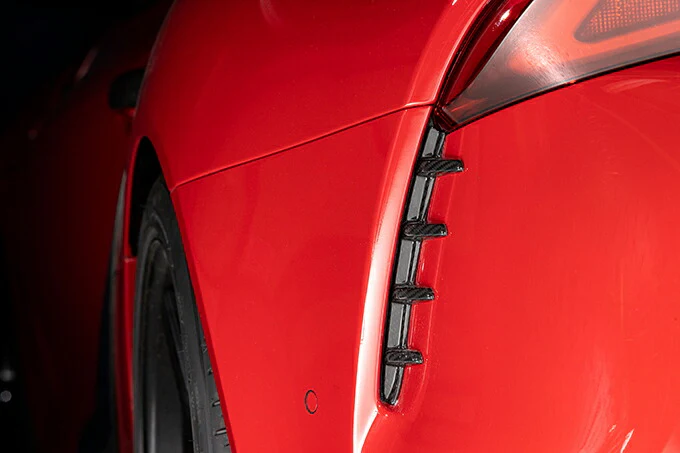 TOYOTA SUPRA 【Type：DB#2】Drycarbon rear duct cover 2pcs/st541th【for RHD&LHD】 - Image 2